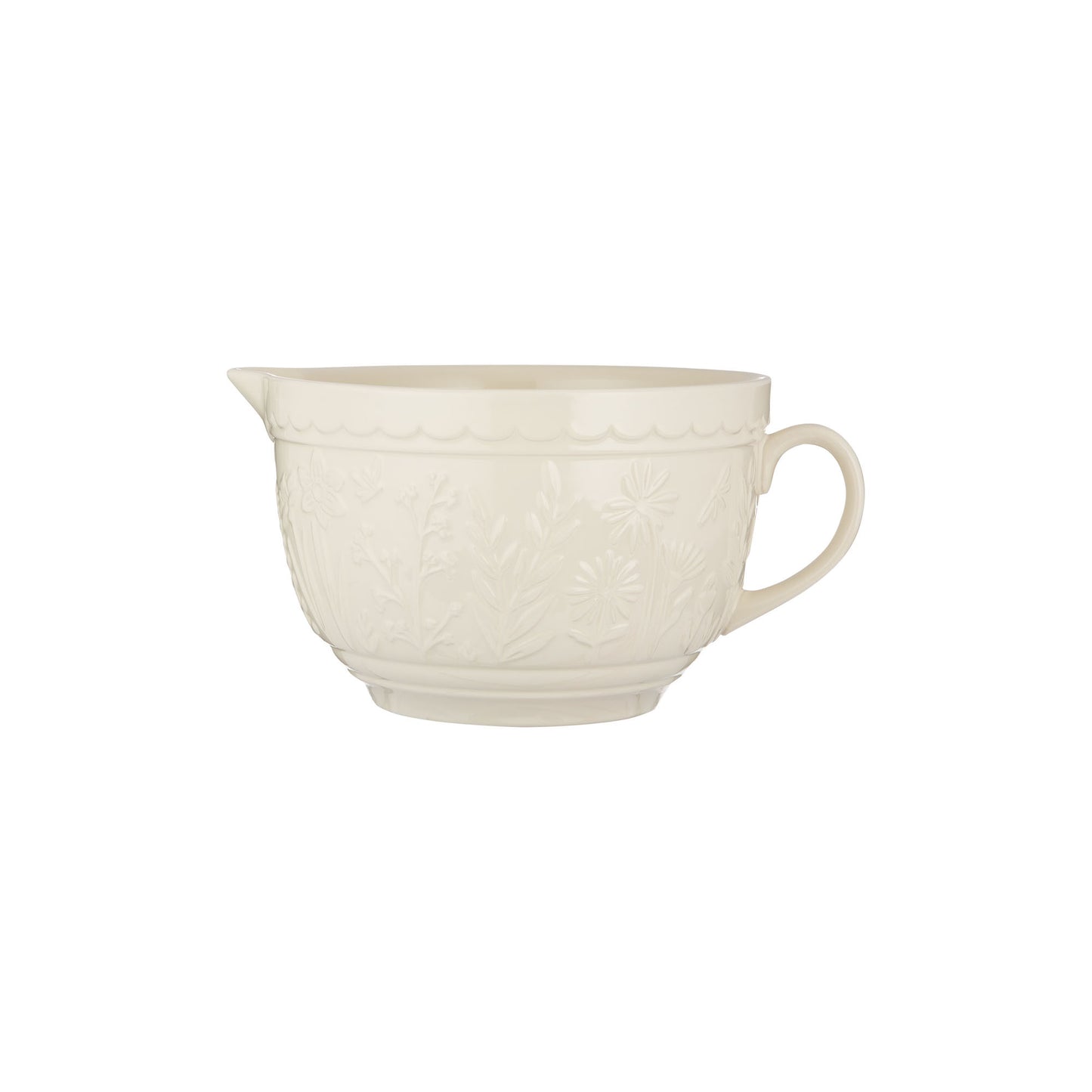 Ceramic Batter Bowl w/ Handle