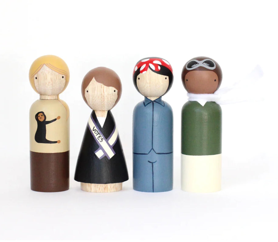 Goose Grease Hand Painted Dolls