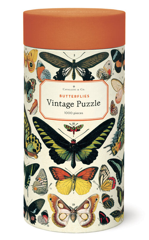 Vintage Butterfly 1000 Piece Puzzle
