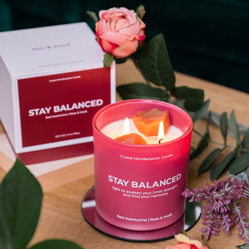 Crystal Manifestation Candles