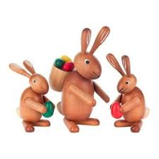 Bunny Family Hiding Eggs
