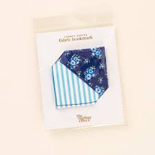 Corner Keeper Fabric Bookmark-Bouquet Beauty