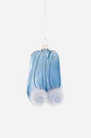 Glam Slippers Ornament