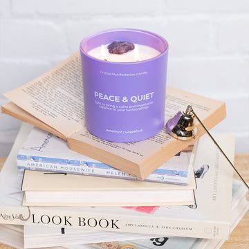 Crystal Manifestation Candles