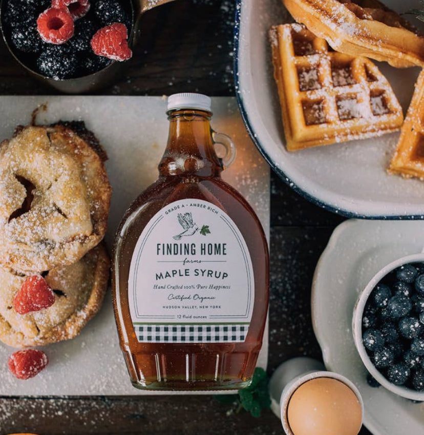 Decorative Glass Bottle Maple Syrup