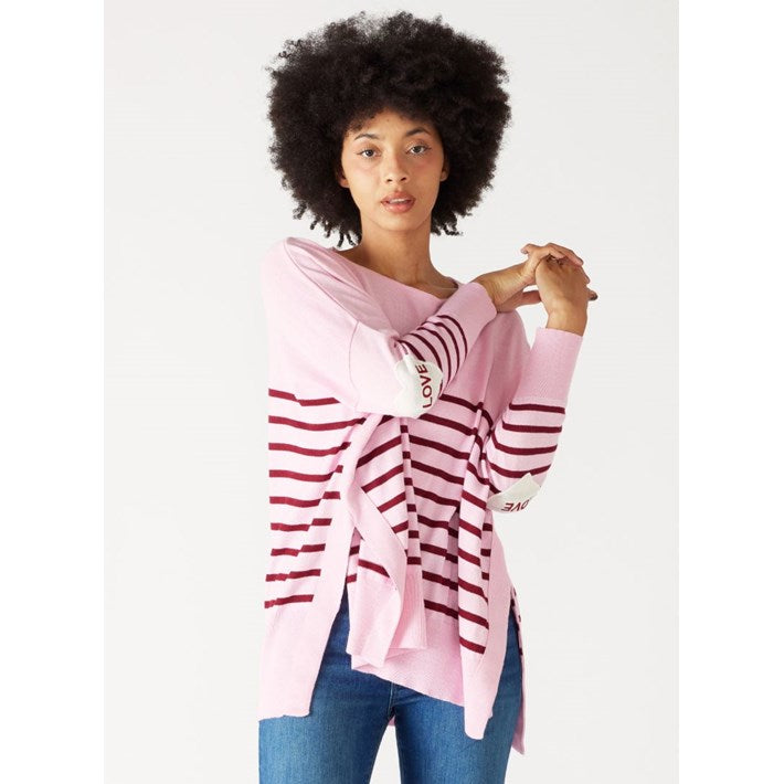 Amour Sweater with Heart Patch