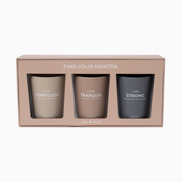 Crystal Candle Votive Trio