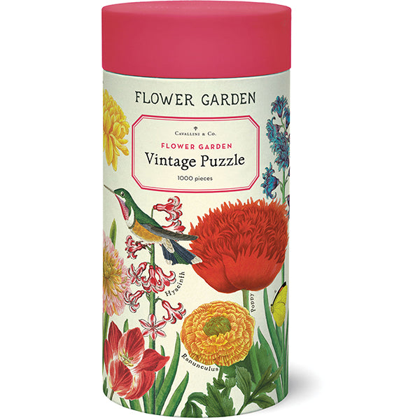 Vintage Flower Garden 1000 Piece Puzzle