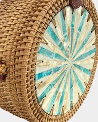 Round Shimmer Bag