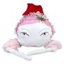 Christmas Sugarplum Zombinaland Throw Pillow