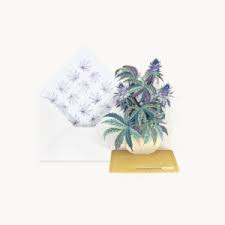 Herb Bouquet Pop-Up Card