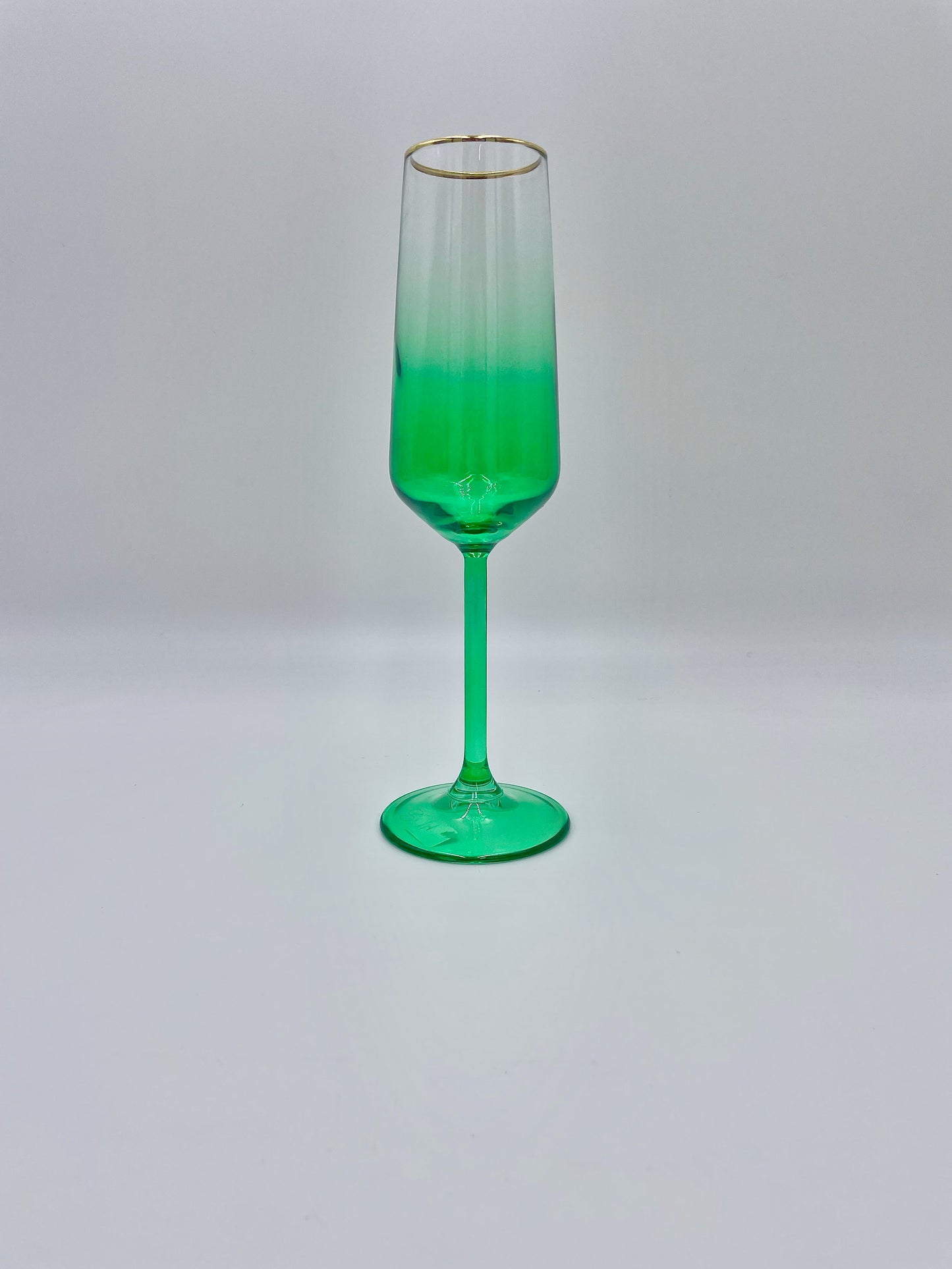 Vietri Rainbow Assorted Champagne Flutes