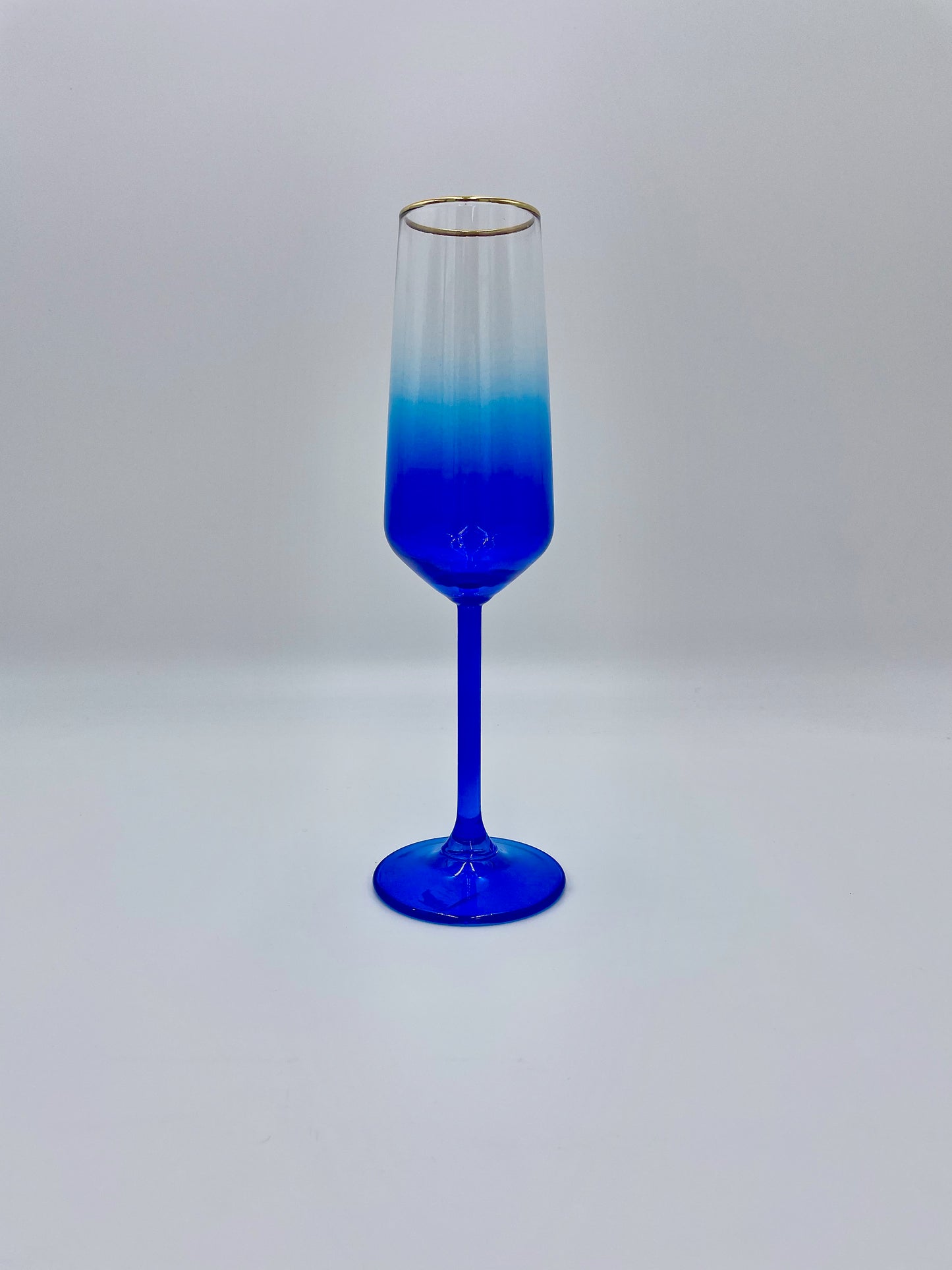 Vietri Rainbow Assorted Champagne Flutes