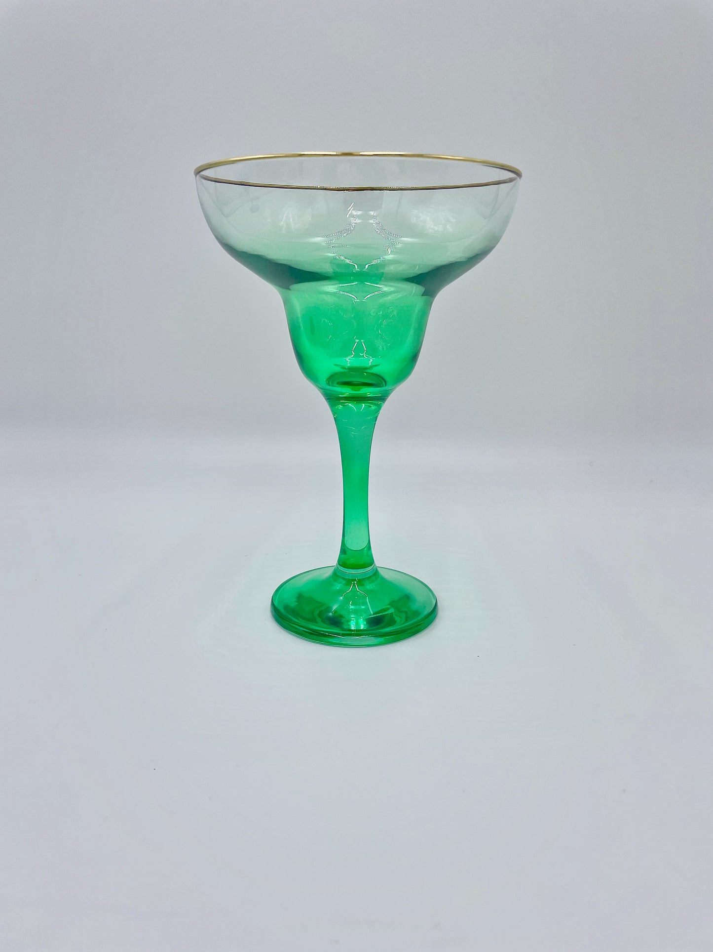 Vietri Rainbow Assorted Margarita Glasses