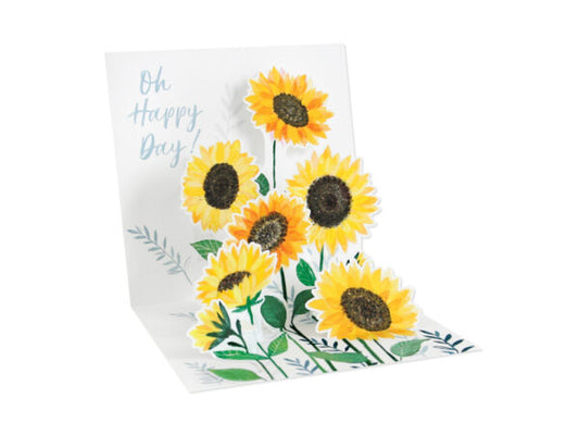Sunflowers Pop-Up card