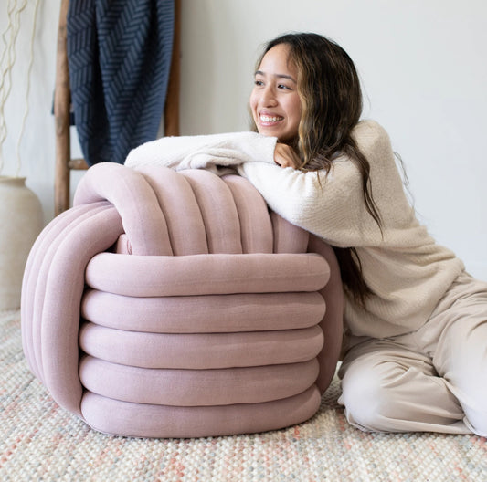 Knotted Pouf