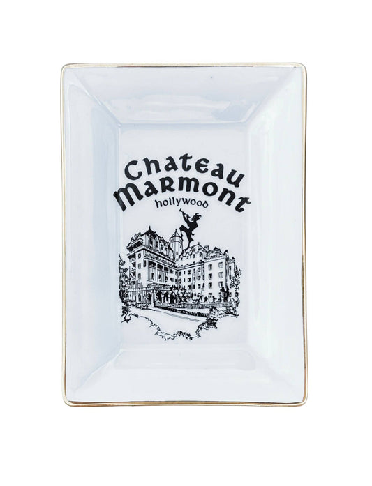 Chateau Marmont Porcelain Trinket Tray