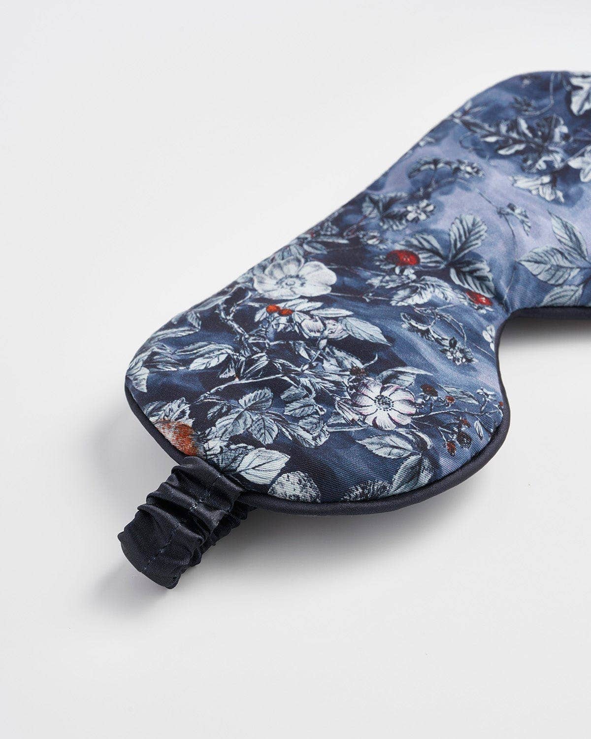 FABLE Nocturnal Garden Sleep Mask Midnight Blue