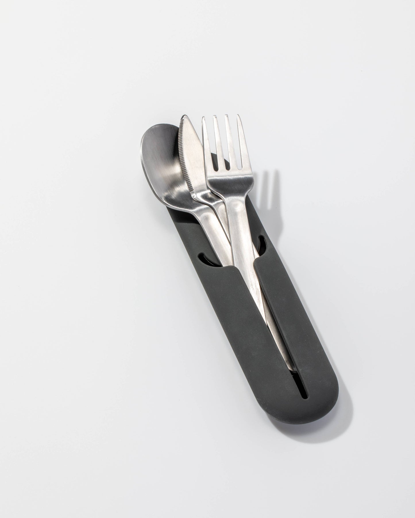 Stainless Steel Utensils Set in Silicone Carry Case