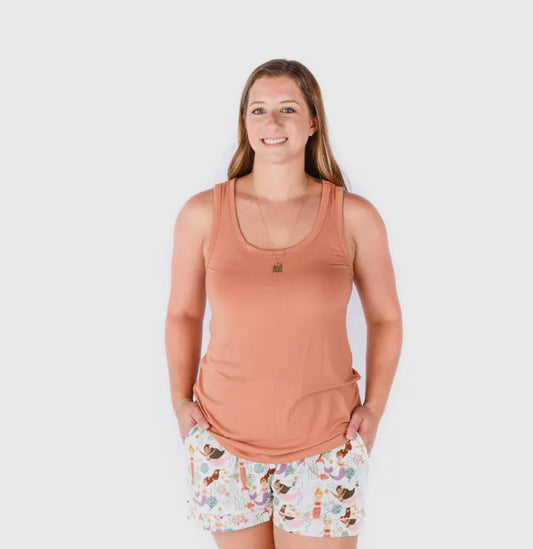 Light Coral Women’s Bamboo Tank