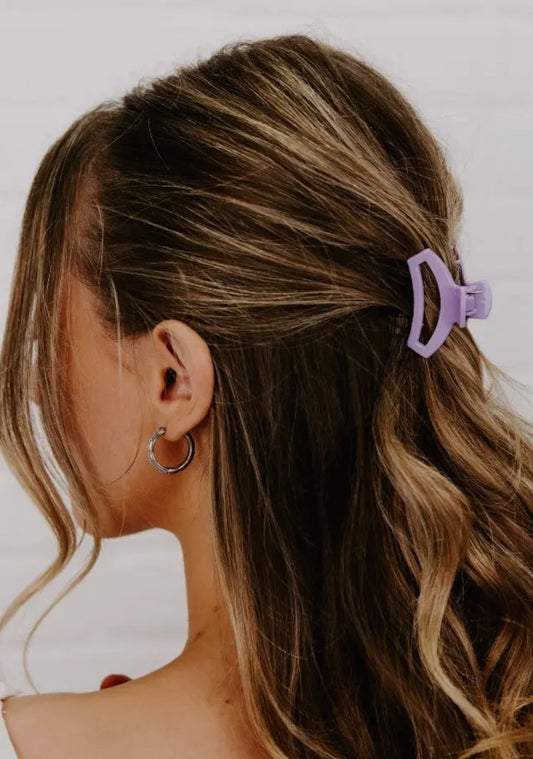 Open Lilac You Tiny hair clip