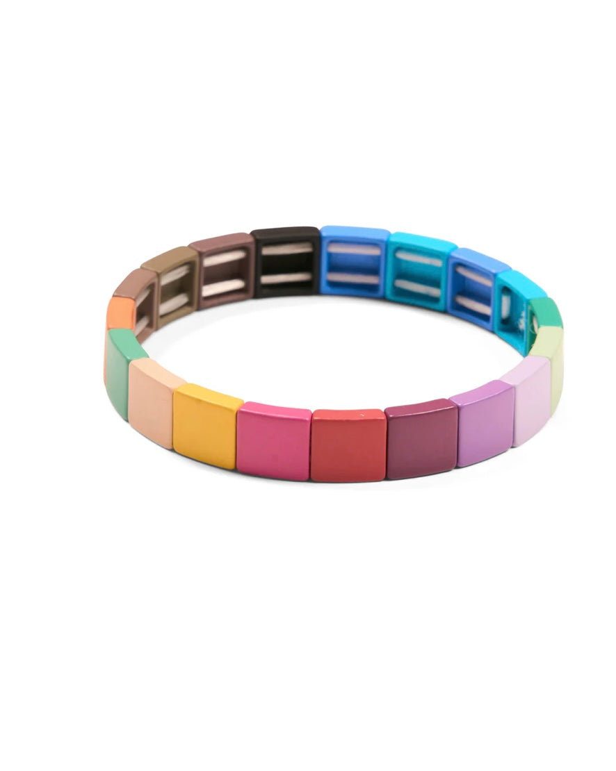 Matte Rainbow Bracelets