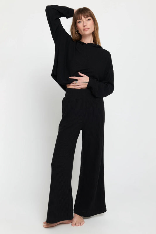 Harmony Rib Wide Leg Pant