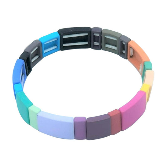 Matte Rainbow Bracelets