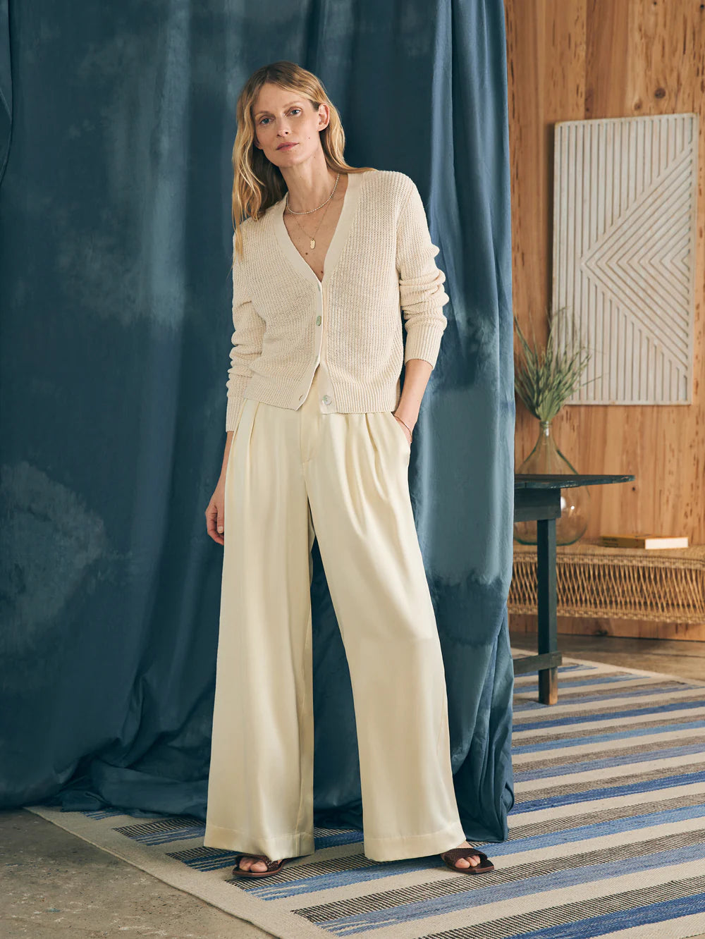 Sand washed Silk Gemma Pant