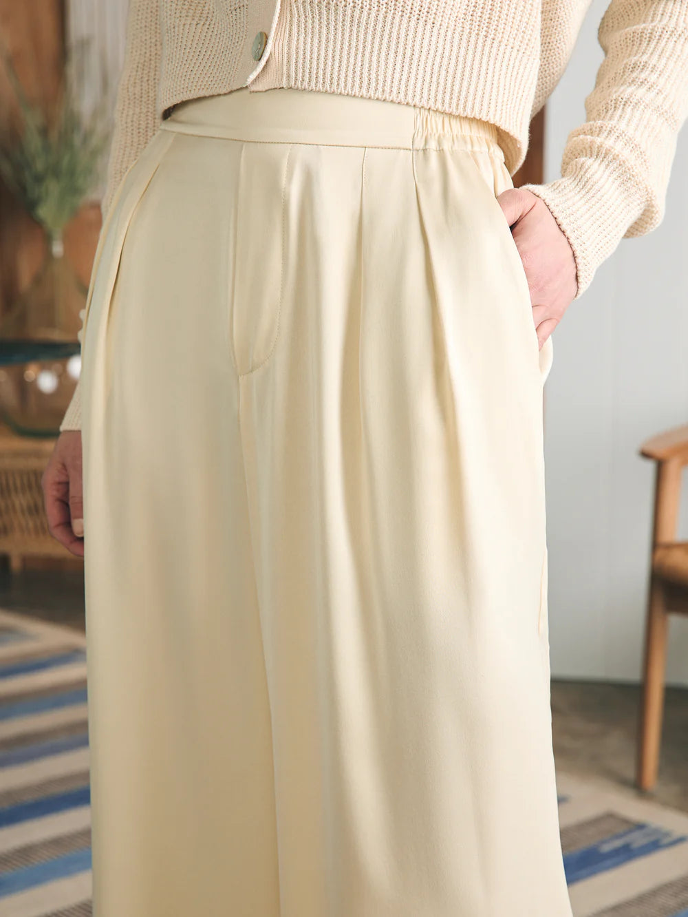 Sand washed Silk Gemma Pant