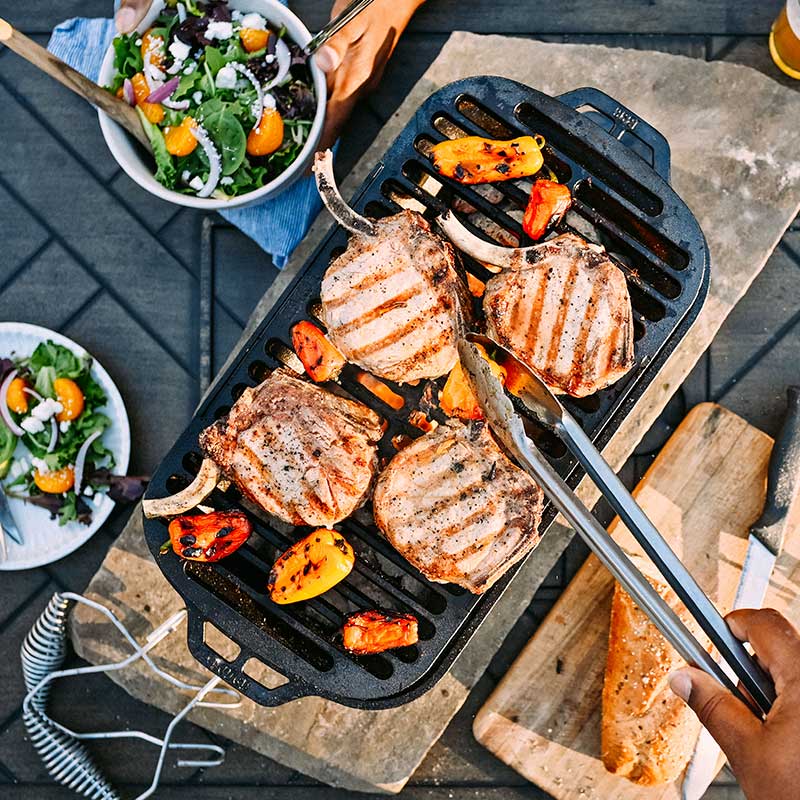 Seasoned Sportsman’s Pro Cast Iron Grill