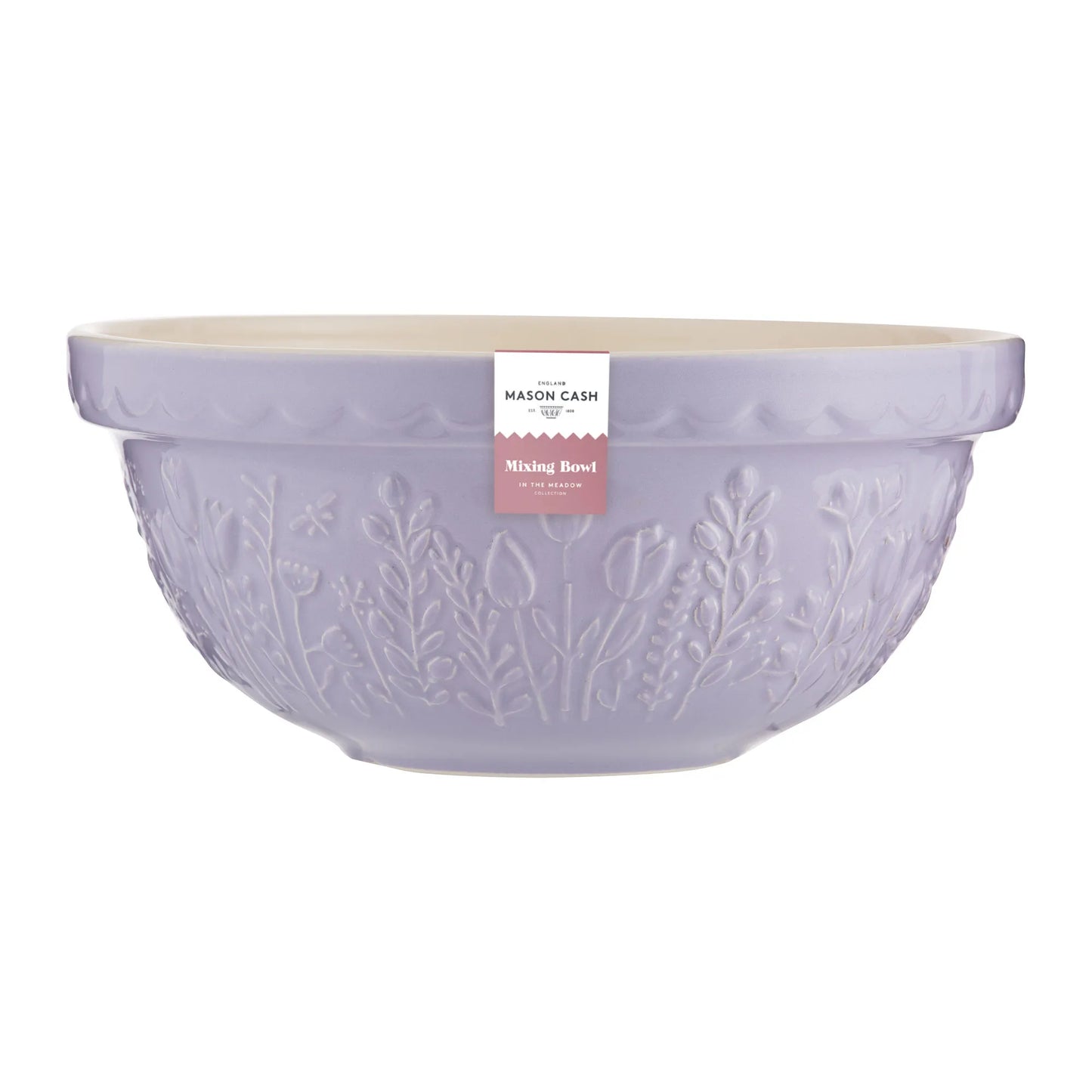 In the Meadow Lilac Mixing Bowl 9.75”