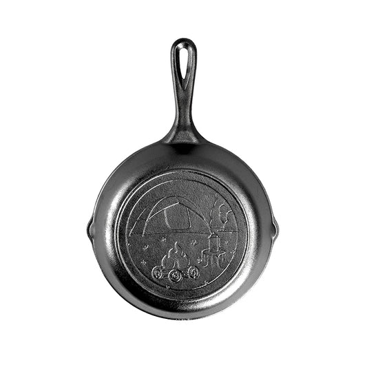 Wanderlust 8 Inch Cast Iron Tent Skillet