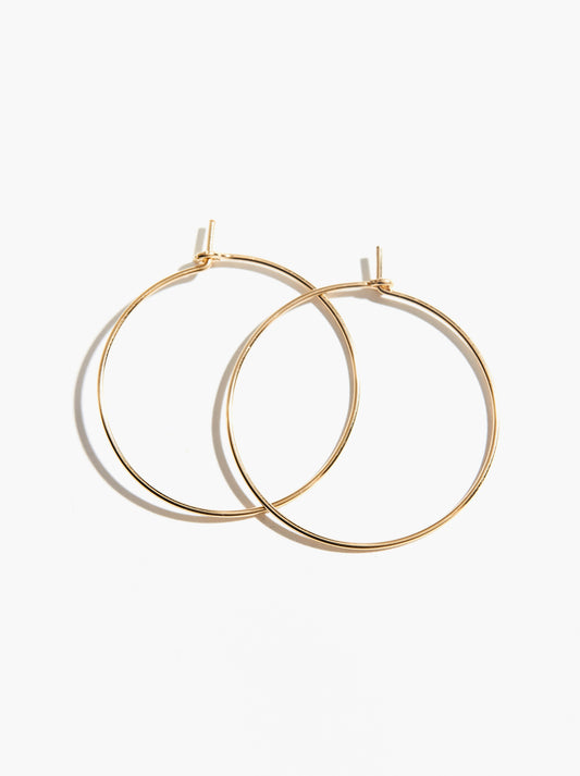 Minka Thin Hoops