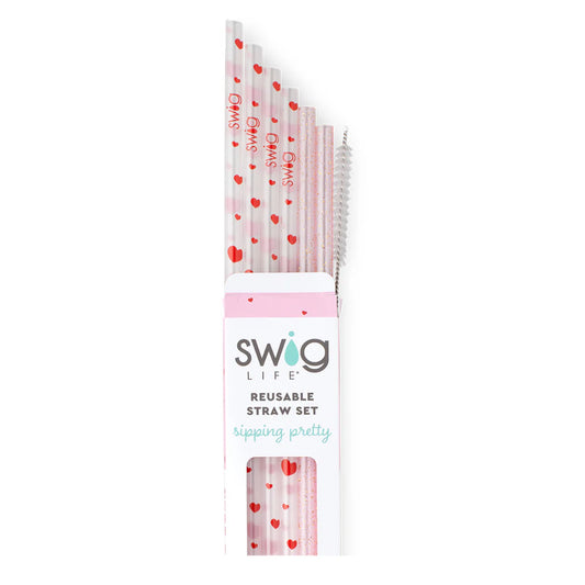 Swig Sweethearts Reusable Straws