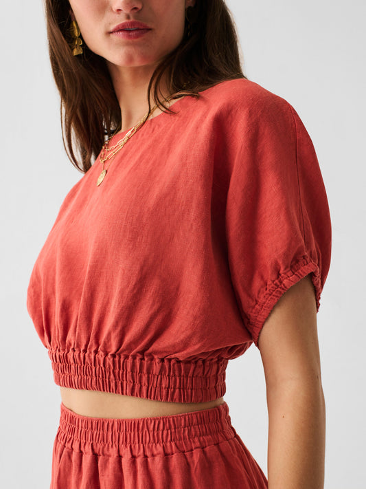 Cala Linen Top