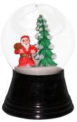 Santa with Tree Medium Ornament