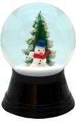 Large Snowman with Trees Snowglobe