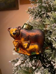 Bear with Cubs Ornament