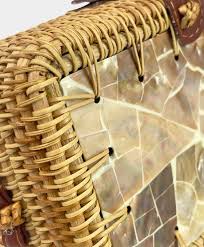 Rattan Box Clutch