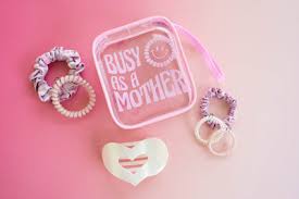 Busy As A Mother Teleties Travel Pouch