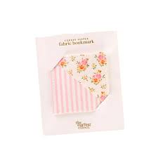 Corner Keeper Fabric Bookmark-Bouquet Beauty