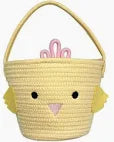 Yellow Chick Rope Gift Basket Kids Gift