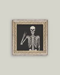 Skeleton Framed Print