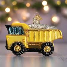 Toy Dump Truck Ornament