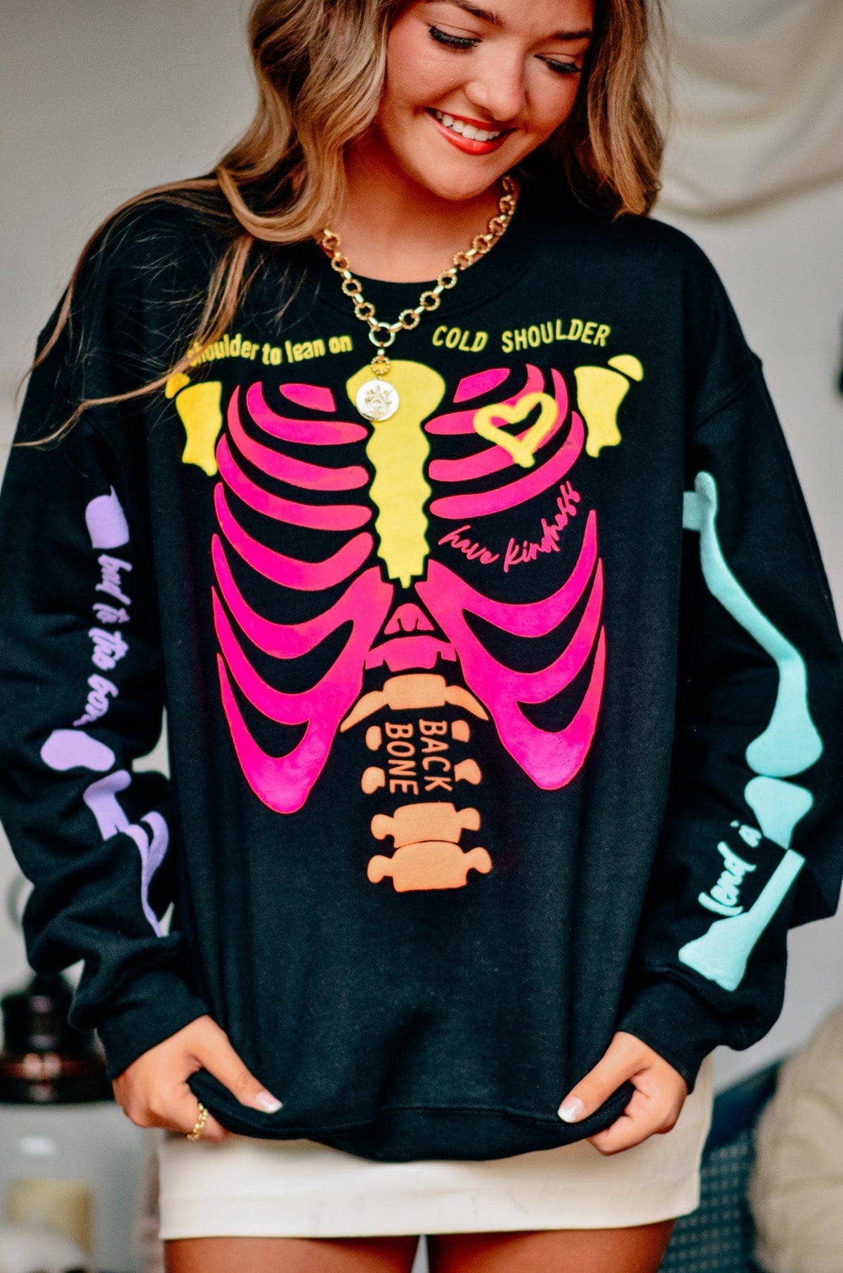 Neon Skelly Sweatshirt