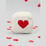 Heart Square Teddy Pouch