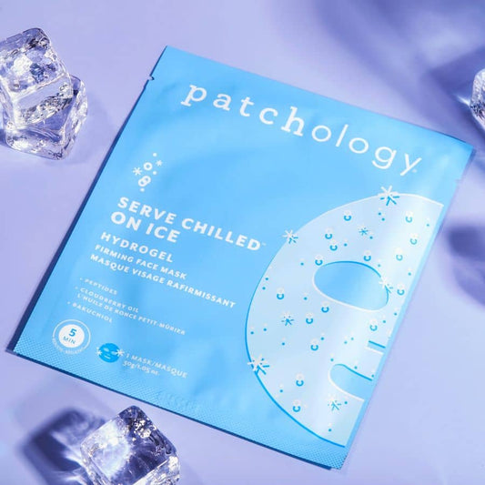 Served Chilled Hydrogel Mask