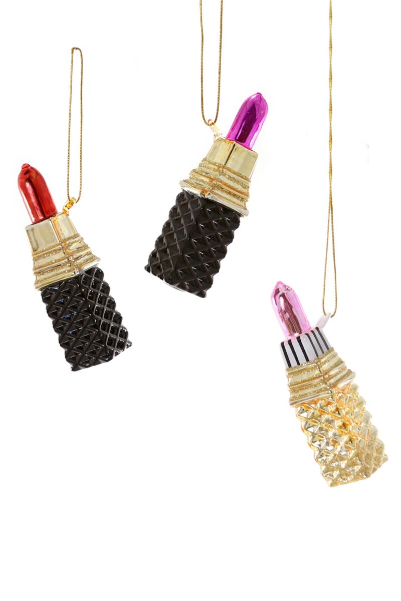 Lipstick Ornament (choice of three)