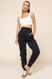 Ooey Gooey Jogger-Black